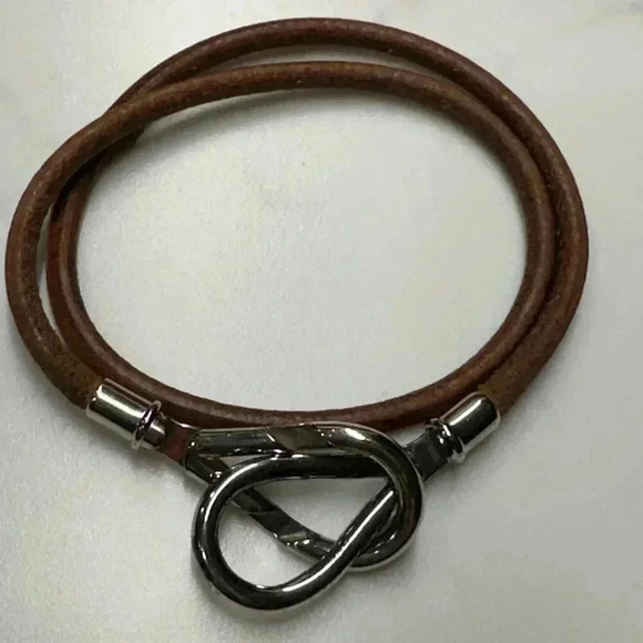 Hermes Atame Leather Bracelet or Choker + Box - Picture 2 of 7